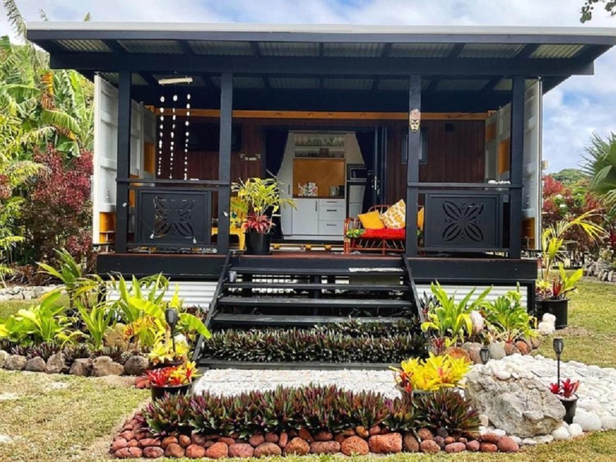 Are Mii A Stylish One Room Container Home Rarotonga Exterior photo
